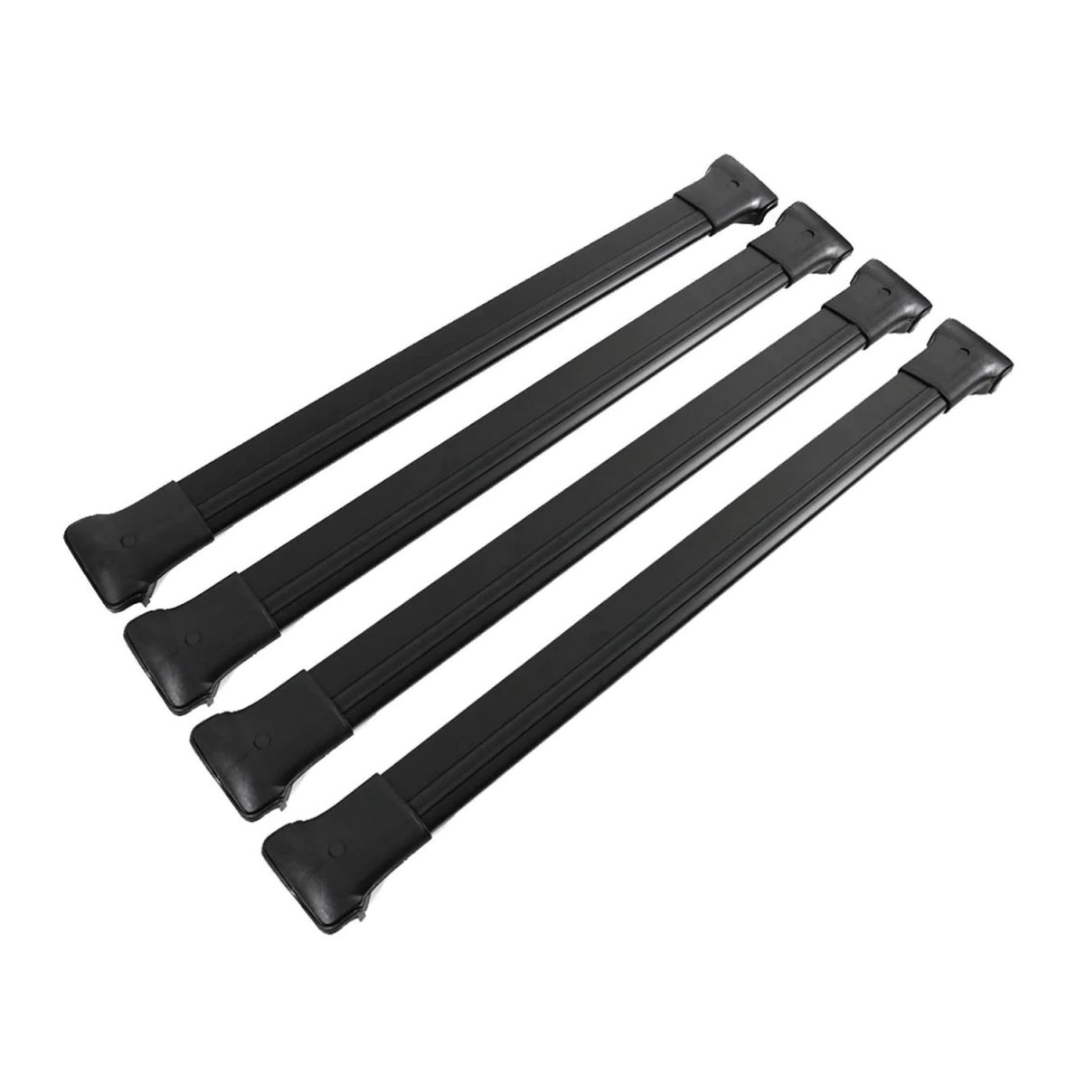Ford Transit Roof Rack Cross Bars - Omac - Elegance V1 - Black - 2015-2025
